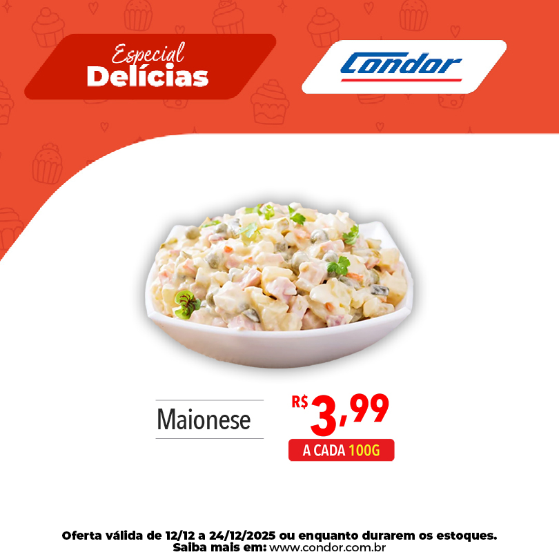 3554_CARROSSEL_FACEBOOK_DELICIAS CONDOR_OFERTAS_WEB_12-12 a 24-11-20257